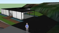3D Warehouse の建築モデル：case study house #21 / Pierre Koning