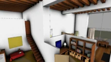 3D Warehouse の建築モデル：Casa Barragan