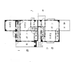 代官山同潤会アパート平面図
